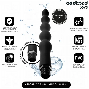 ADDICTED TOYS - NETTOYEUR ANAL AVEC ADAPTATEUR UNIVERSEL MODÃLE 5
